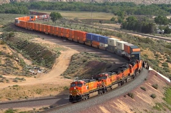 Guangzhou ke Amerika Serikat International Rail Freight Forwarding
