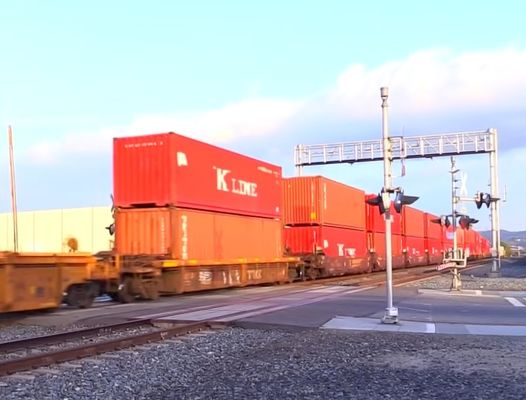 FCL Transport Services DDP Pengiriman Barang Kereta Api dari Cina ke AS