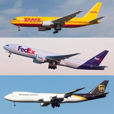 FedEx DHL UPS International Freight Door To Door Service 3-5 hari Waktu transit